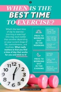 Best Time to Exercise